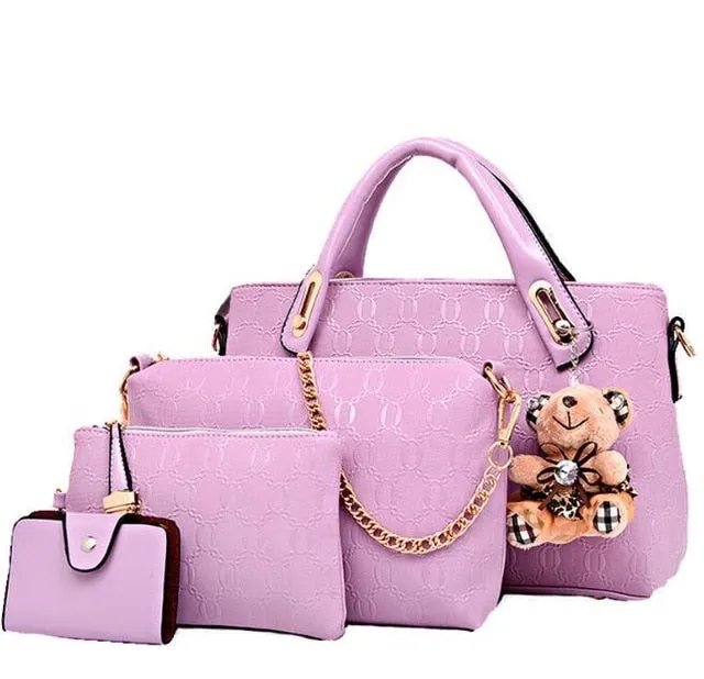 Ladies Top-Handle Messenger Bag Set. Perfect for all of your travels