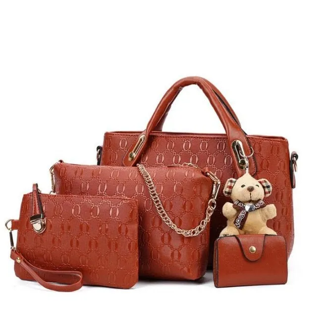 Ladies Top-Handle Messenger Bag Set. Perfect for all of your travels