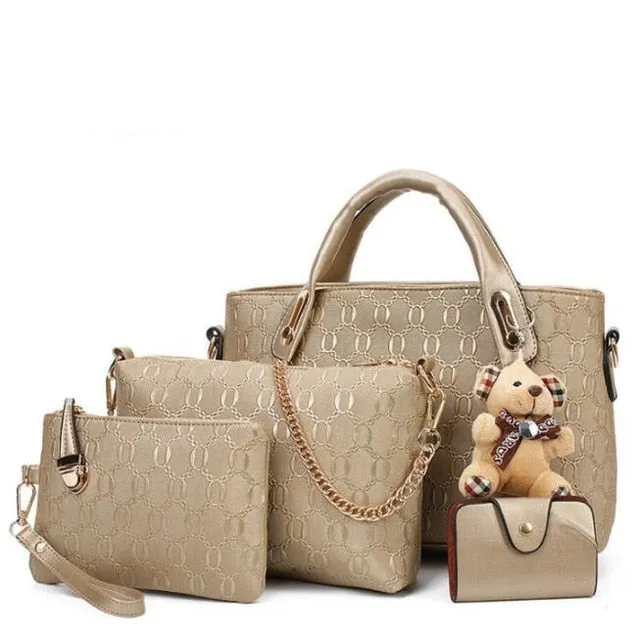 Ladies Top-Handle Messenger Bag Set. Perfect for all of your travels