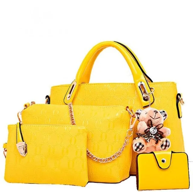 Ladies Top-Handle Messenger Bag Set. Perfect for all of your travels