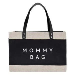 Large Black Market Tote | Mommy Bag