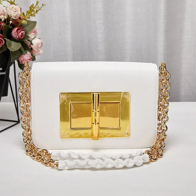 large-capacity leather shoulder bag