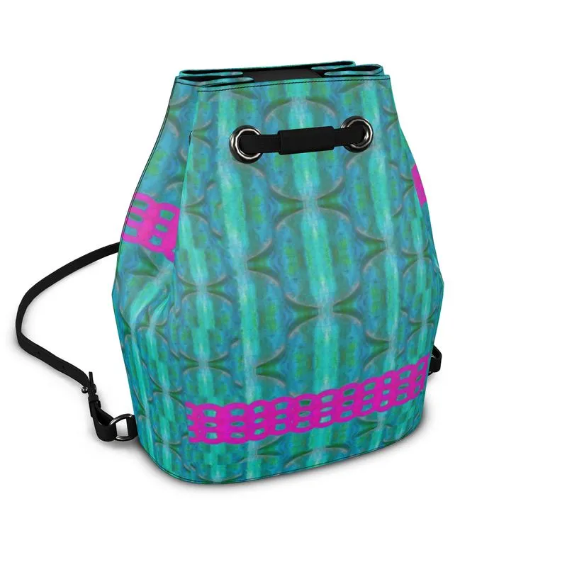 Leather Bucket Backpack (Chain Collection) RJSTH@Fabric#8  RJSTHS2021 RJS
