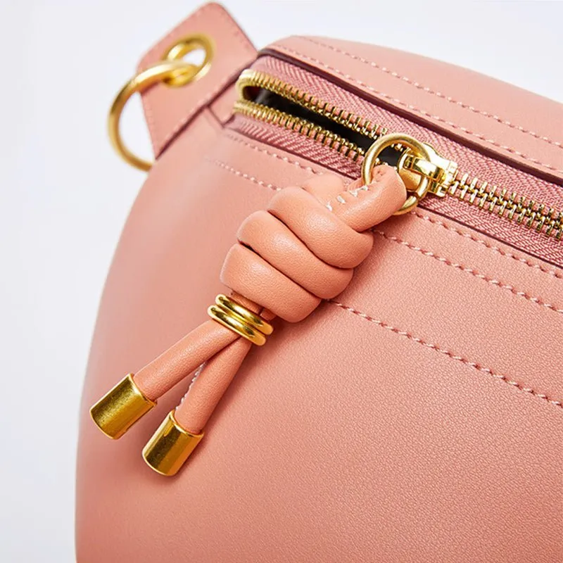 Leather Crossbody Fanny Pack Belt Bags For Women