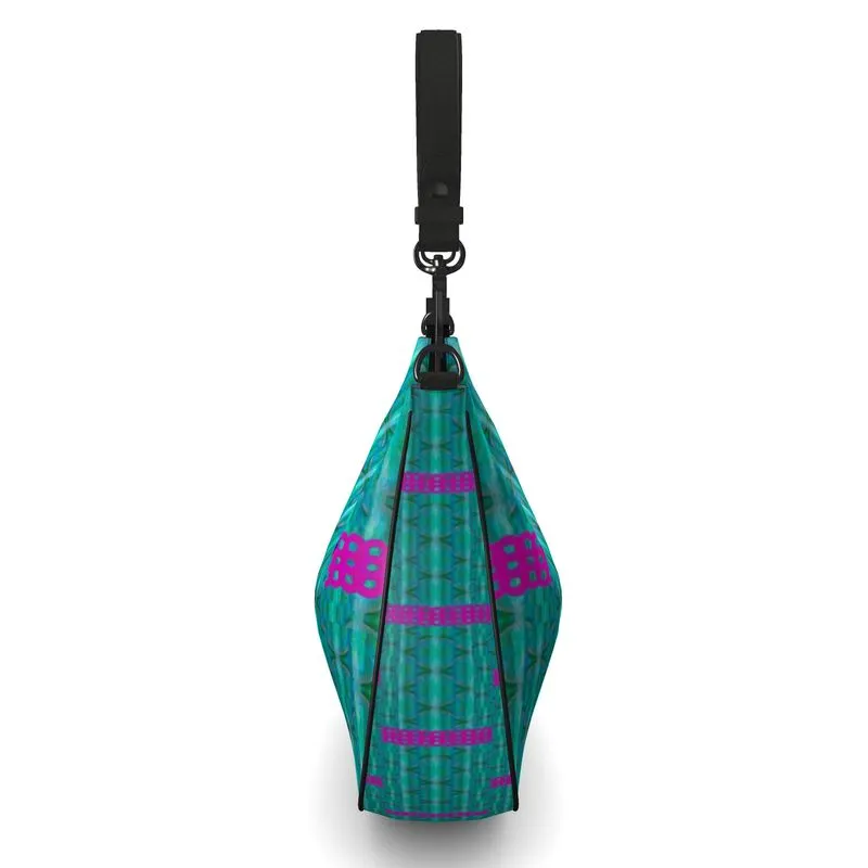 Leather Curve Hobo Bag (Chain Collection) RJSTH@Fabric#8 RJSTHs2021 RJS