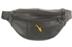 LEATHER FANNY PACK SAX