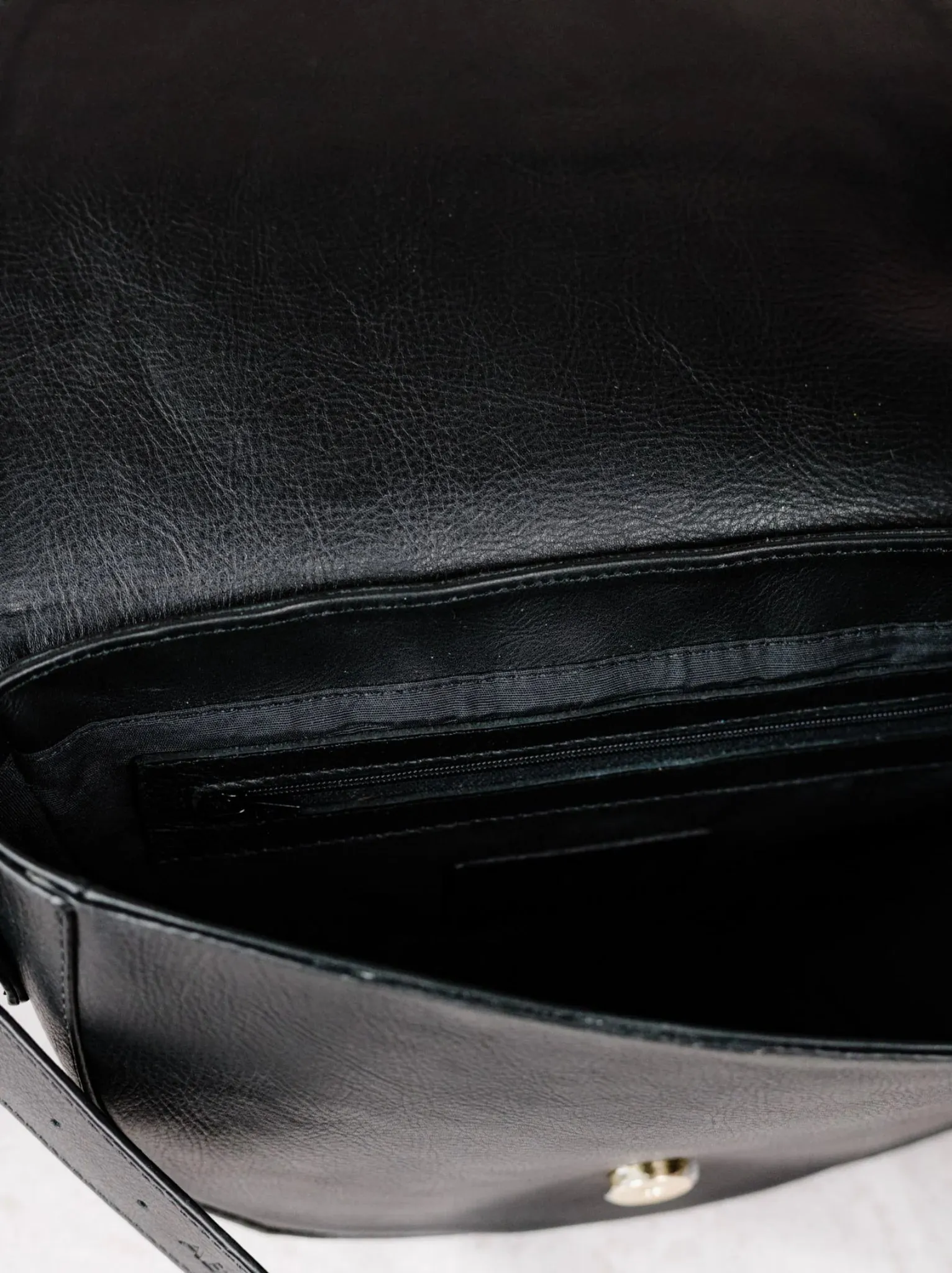 Leather Hobo Shoulder Bag