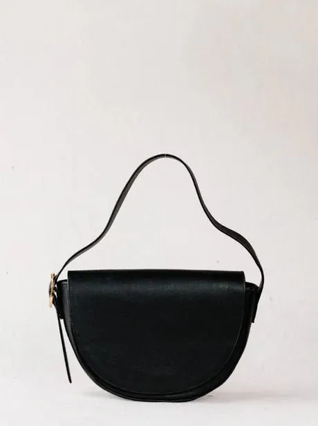 Leather Hobo Shoulder Bag