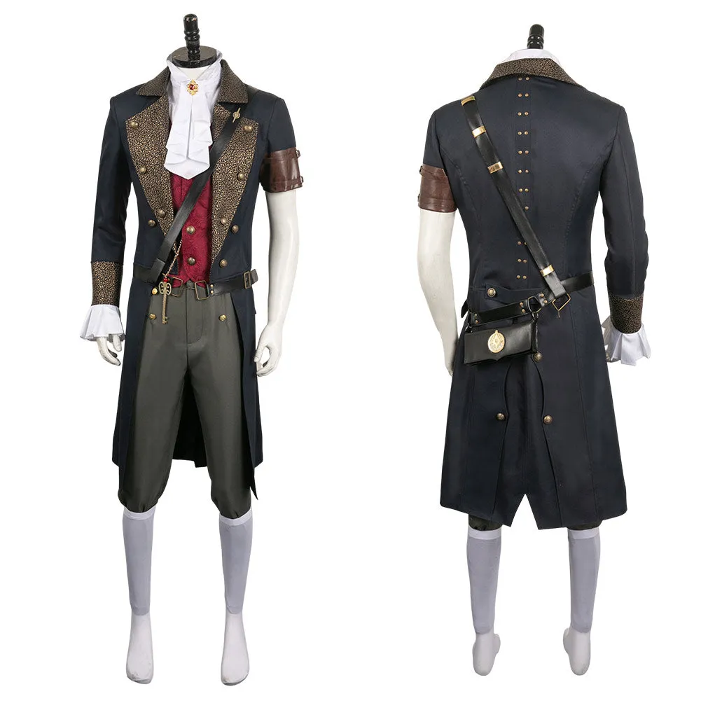 Lies Of Pinocchio Pinocchio Medieval Style Jacquard Suit Cosplay Costume Outfits