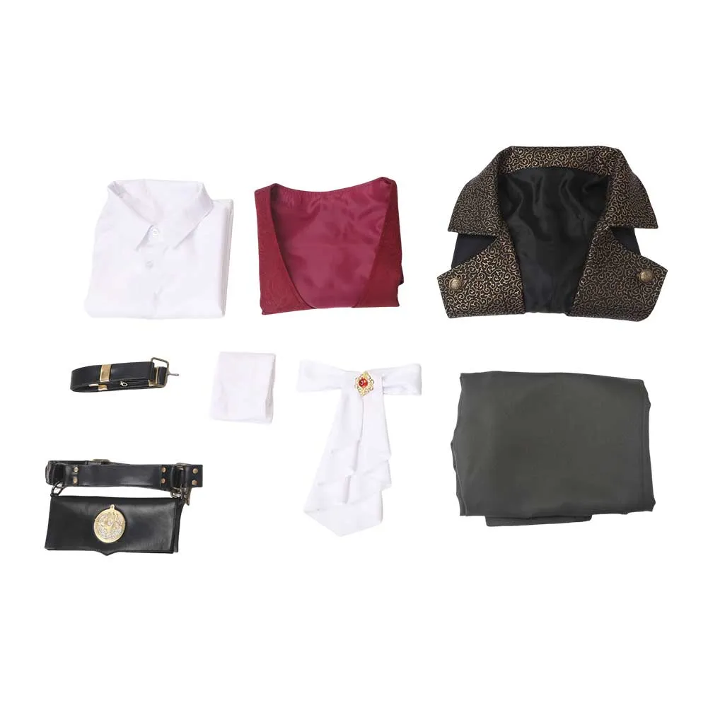 Lies Of Pinocchio Pinocchio Medieval Style Jacquard Suit Cosplay Costume Outfits