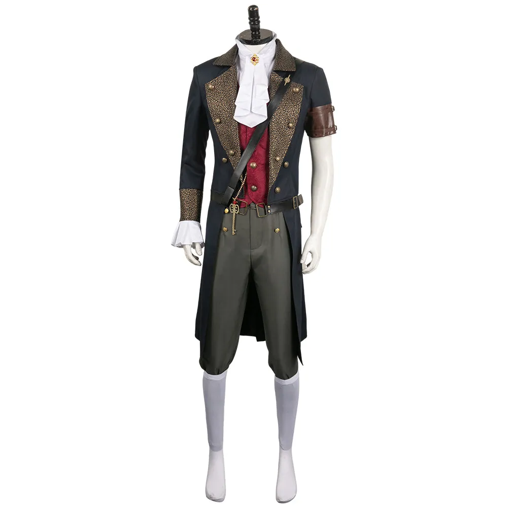 Lies Of Pinocchio Pinocchio Medieval Style Jacquard Suit Cosplay Costume Outfits