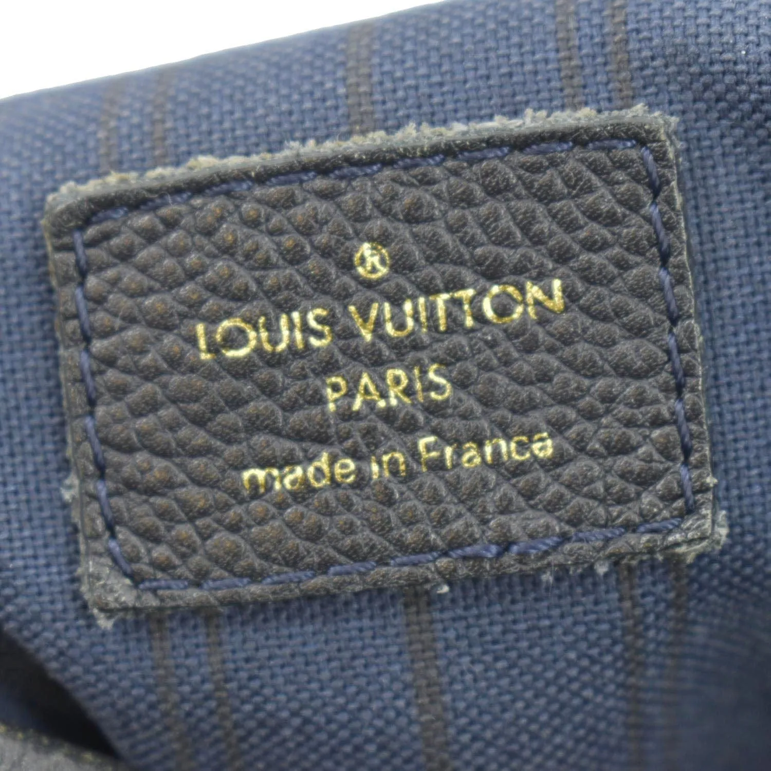 LOUIS VUITTON Artsy MM Empreinte Leather Hobo Bag Black