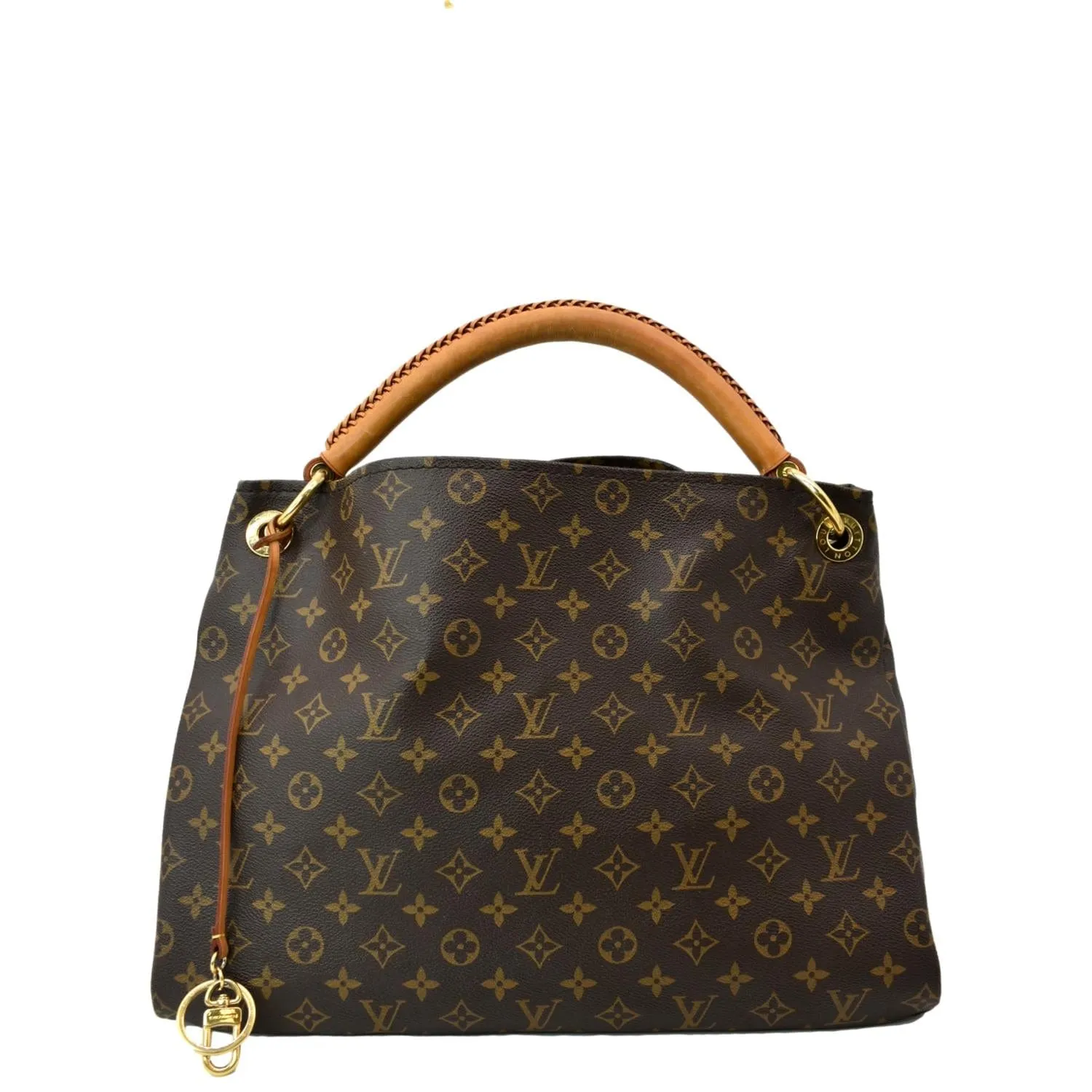 LOUIS VUITTON  Artsy MM Monogram Canvas Hobo Bag Brown