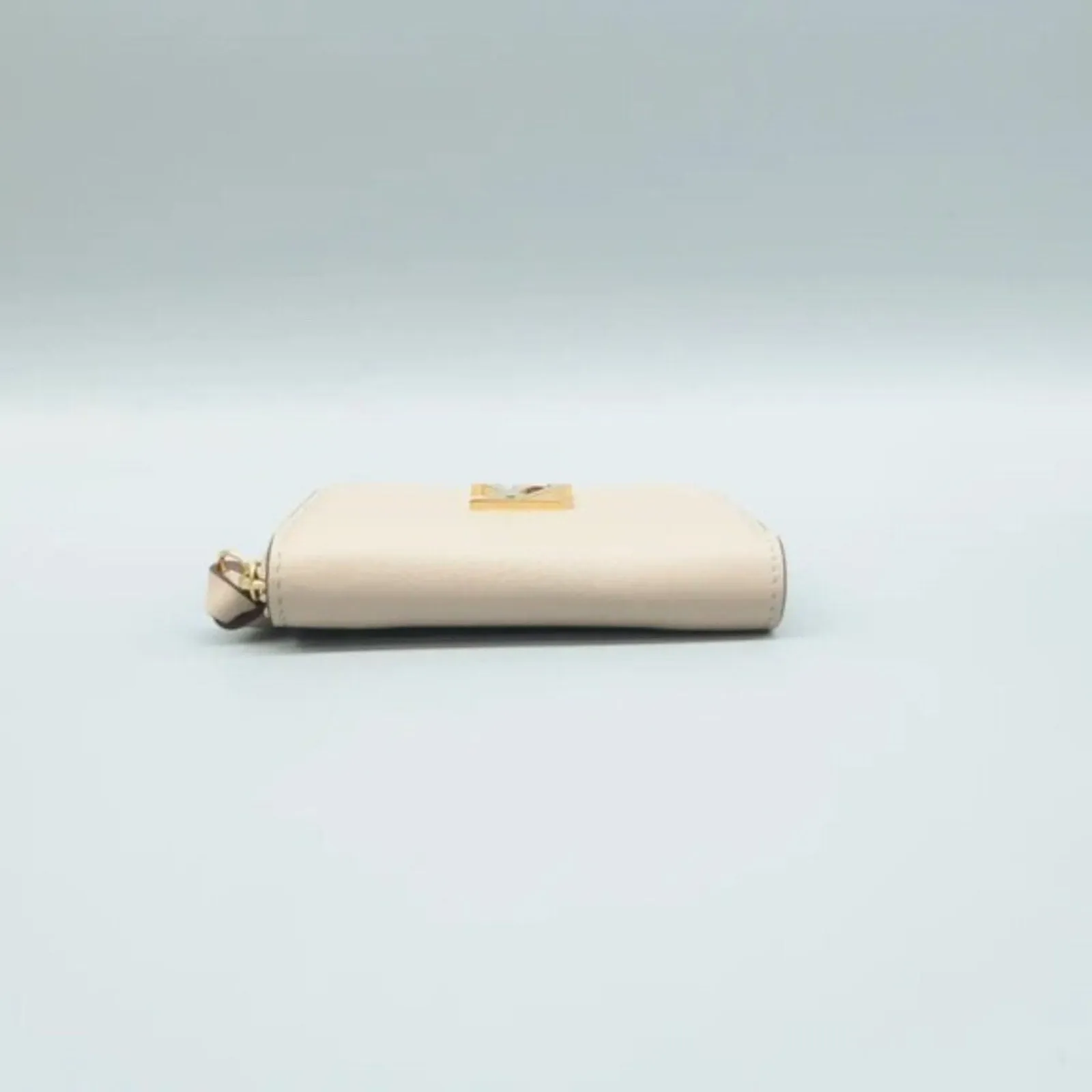Louis Vuitton Beige Leather Wallet