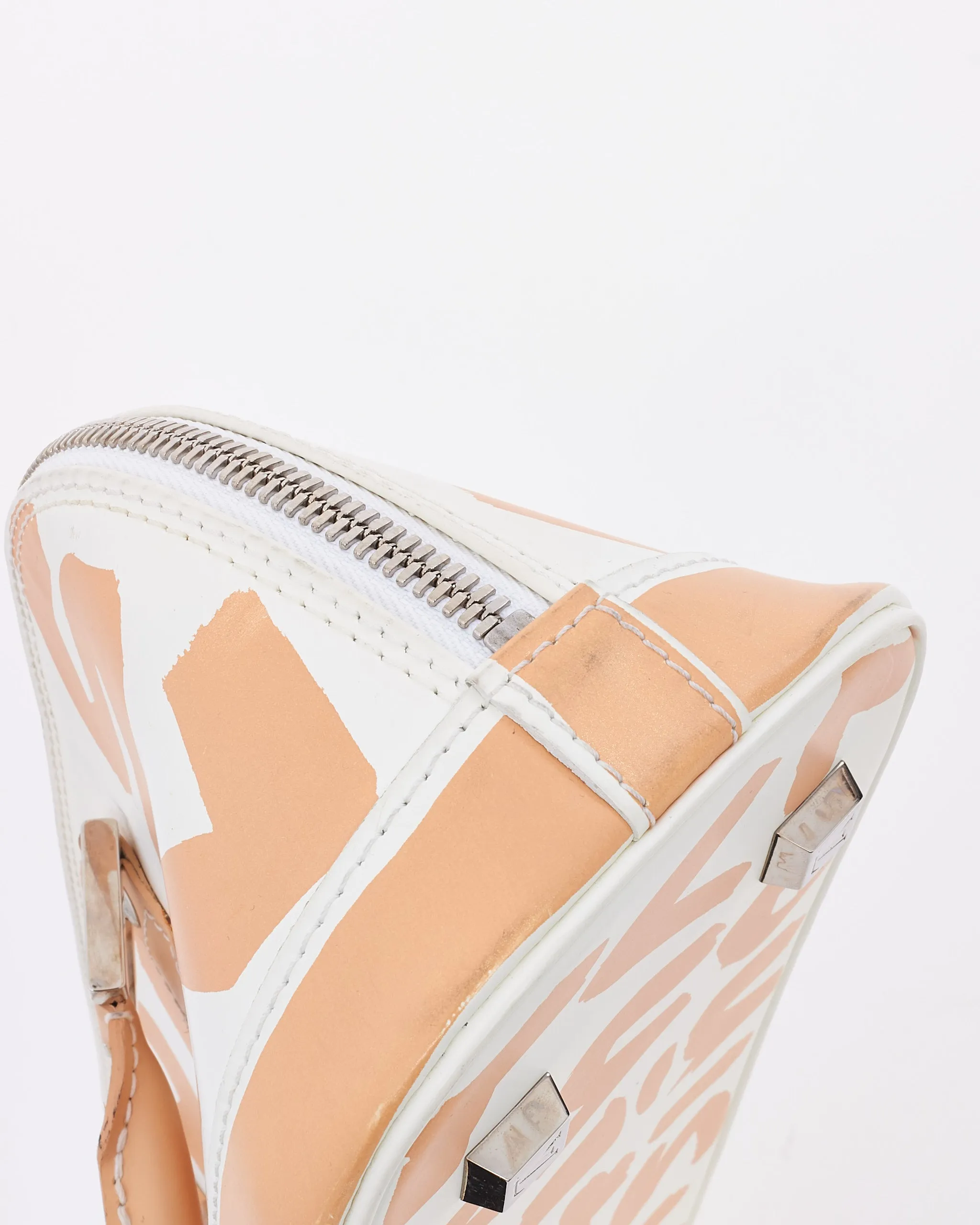 Louis Vuitton Beige/Cream Stephen Sprouse Horizontal Graffiti Alma Bag