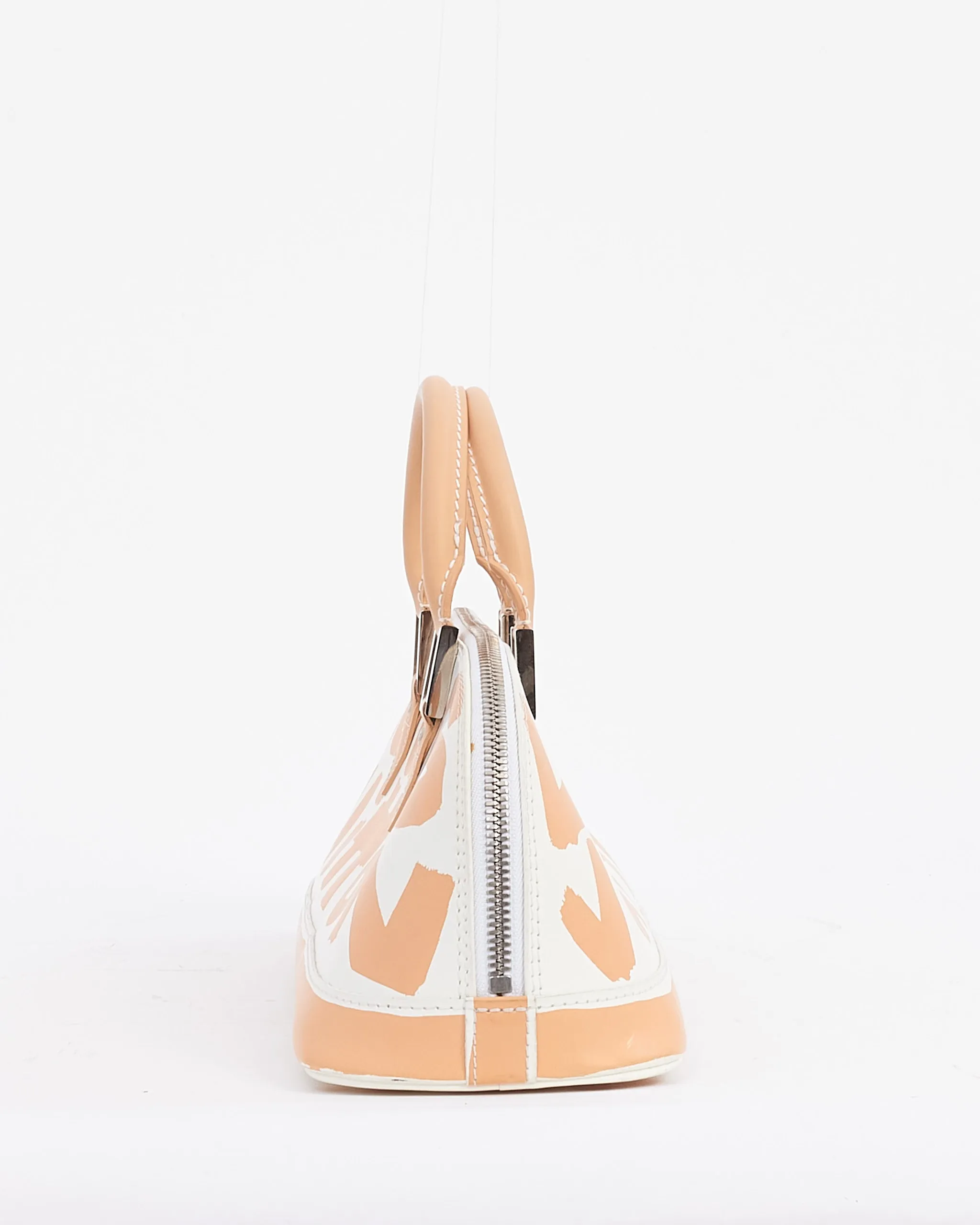 Louis Vuitton Beige/Cream Stephen Sprouse Horizontal Graffiti Alma Bag