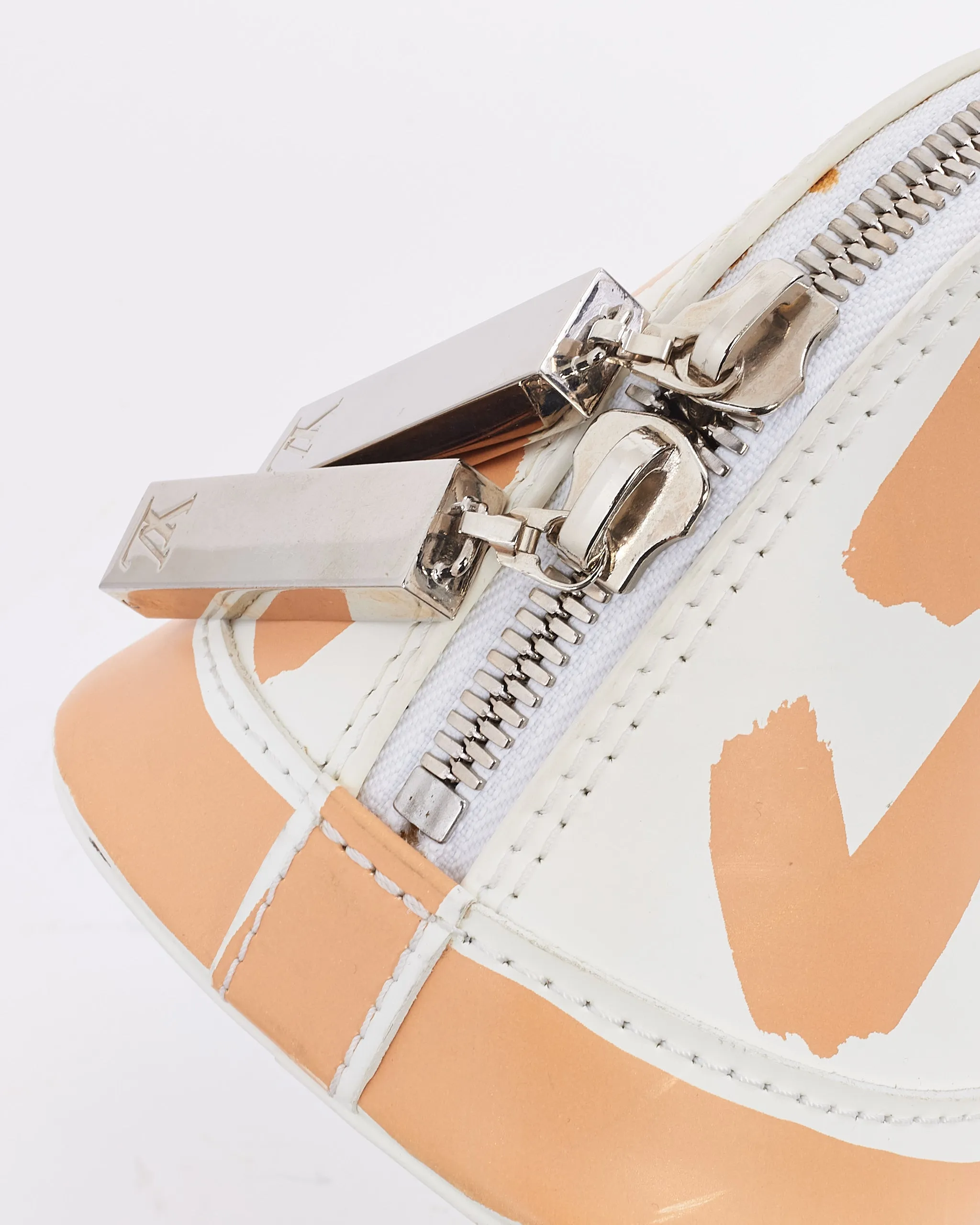 Louis Vuitton Beige/Cream Stephen Sprouse Horizontal Graffiti Alma Bag