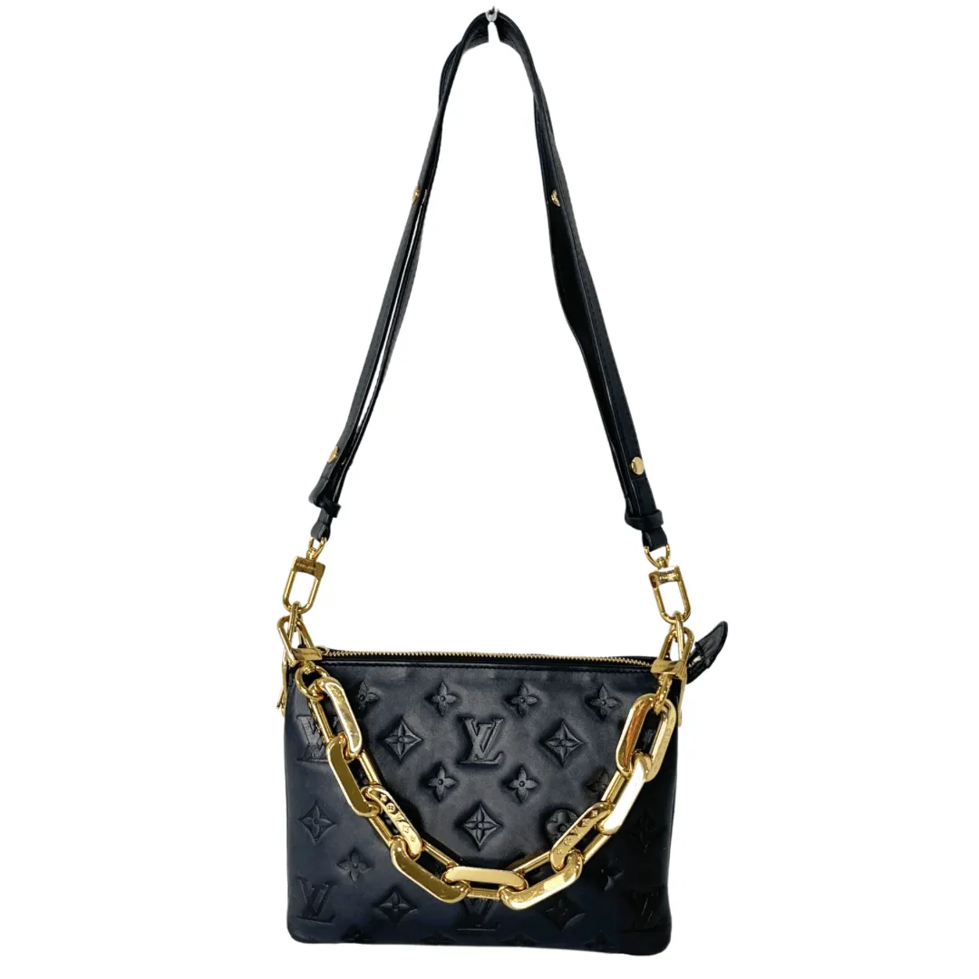 Louis Vuitton Black Empreinte Coussin BB Bag