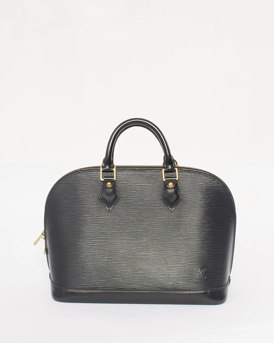 Louis Vuitton Black Epi Alma PM