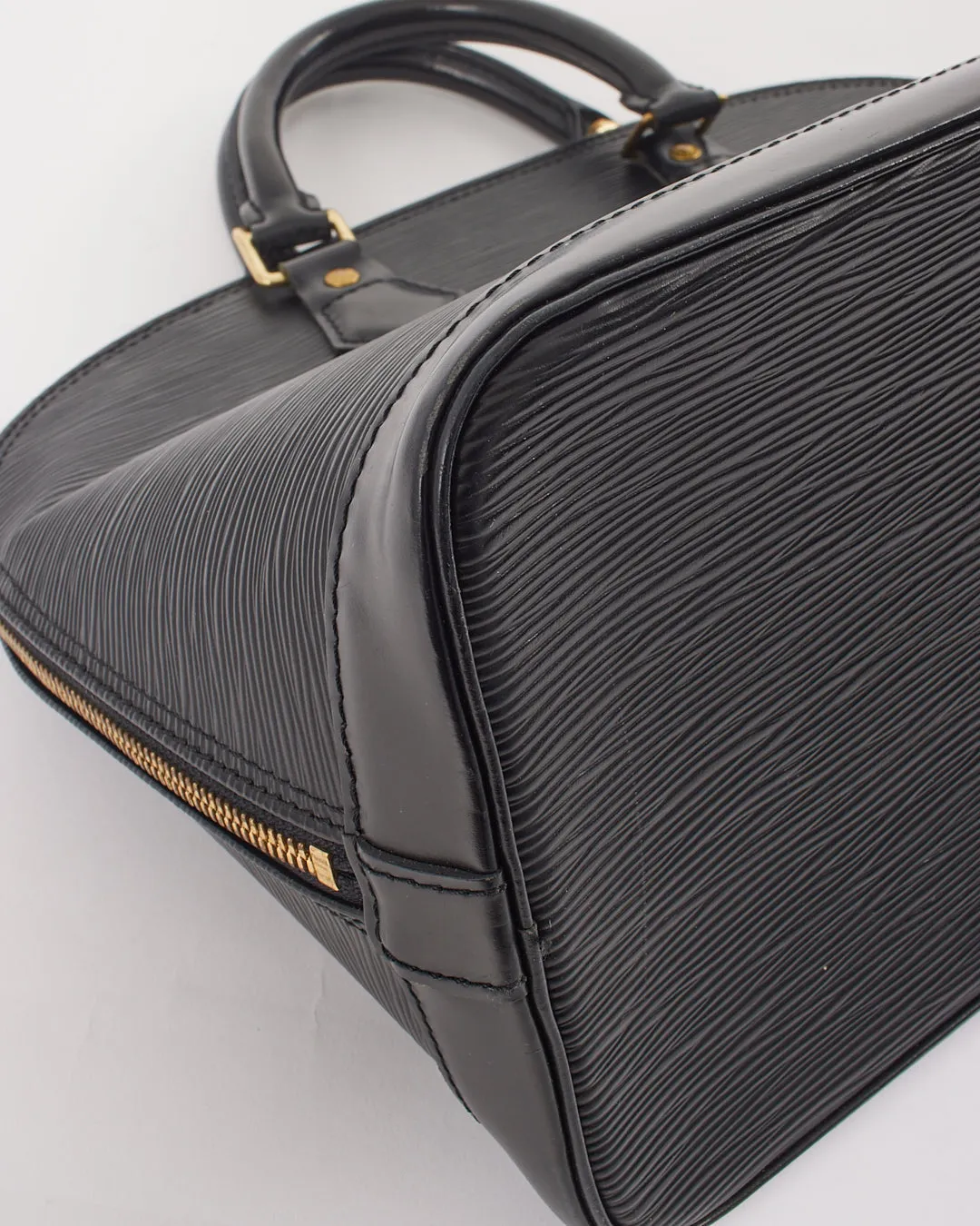 Louis Vuitton Black Epi Alma PM