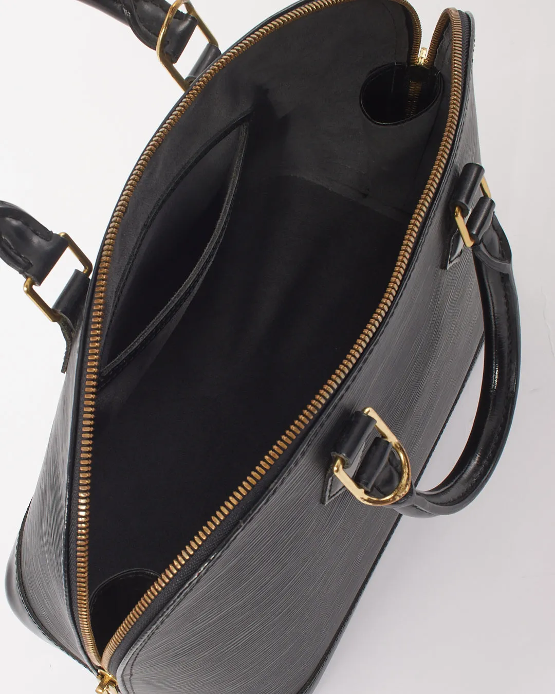Louis Vuitton Black Epi Alma PM