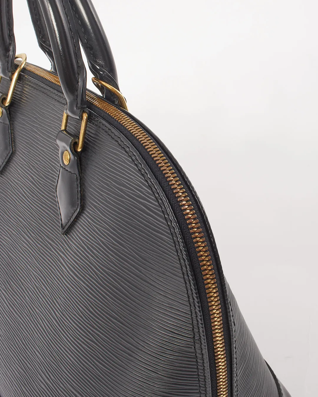 Louis Vuitton Black Epi Alma PM