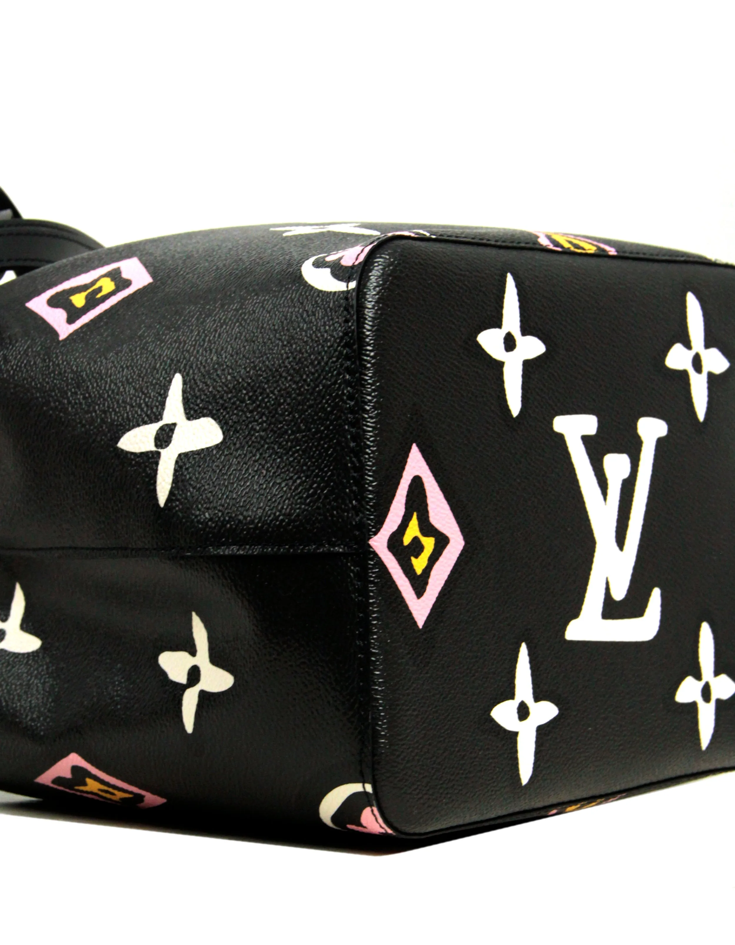 Louis Vuitton Black Monogram Giant Wild at Heart Neonoe MM Bag