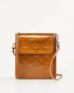 Louis Vuitton Bronze Monogram Vernis Motte Shoulder Bag