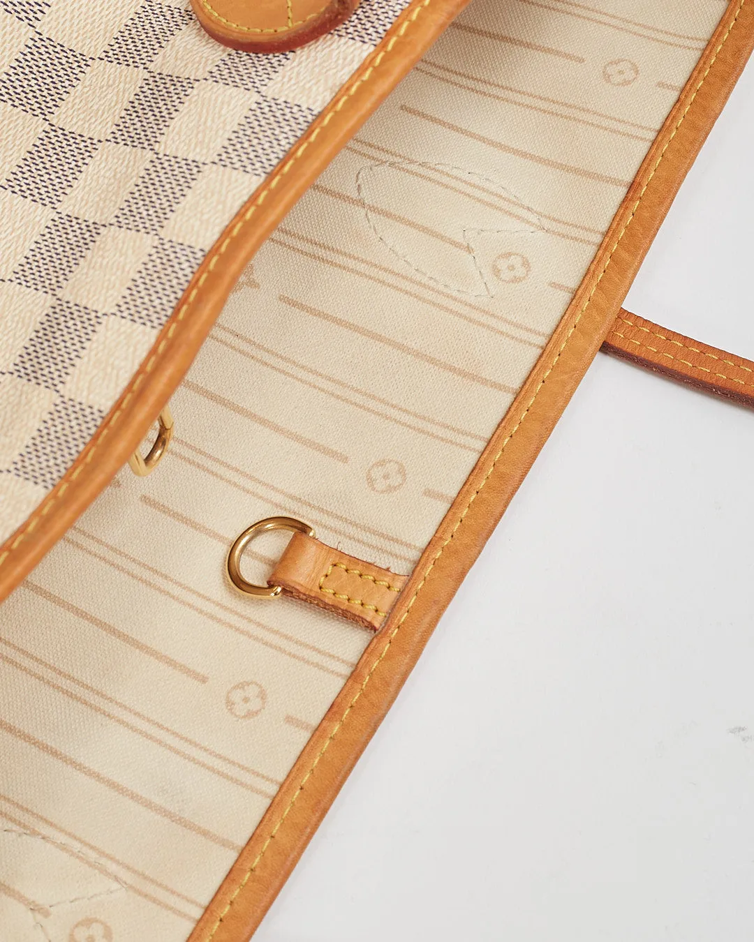 Louis Vuitton Damier Azur Canvas Neverfull GM Tote Bag
