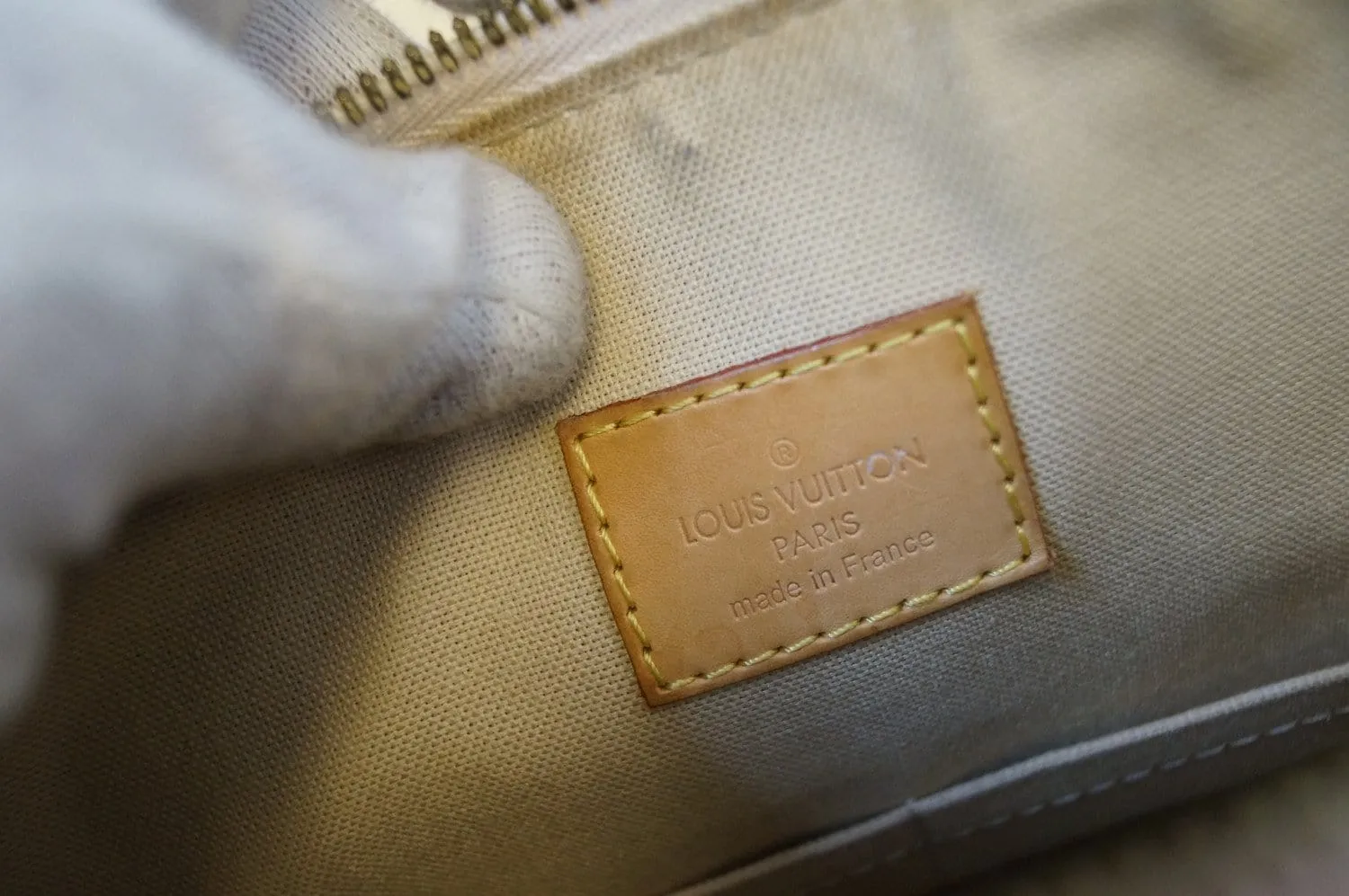 LOUIS VUITTON Damier Azur Figheri PM bag