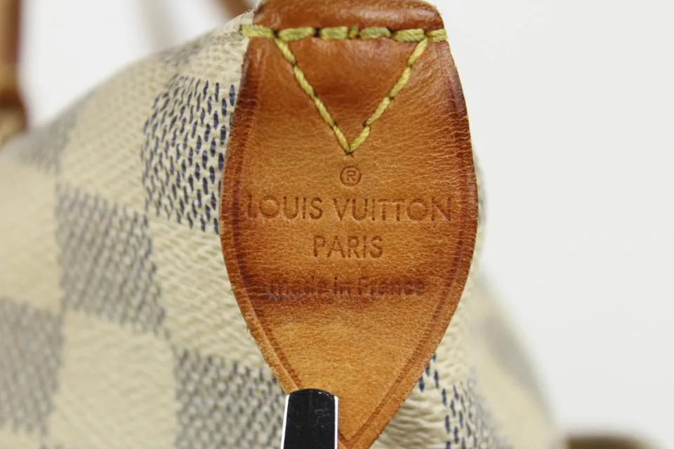 Louis Vuitton Damier Azur Totally PM Zip Tote 11lvs1230