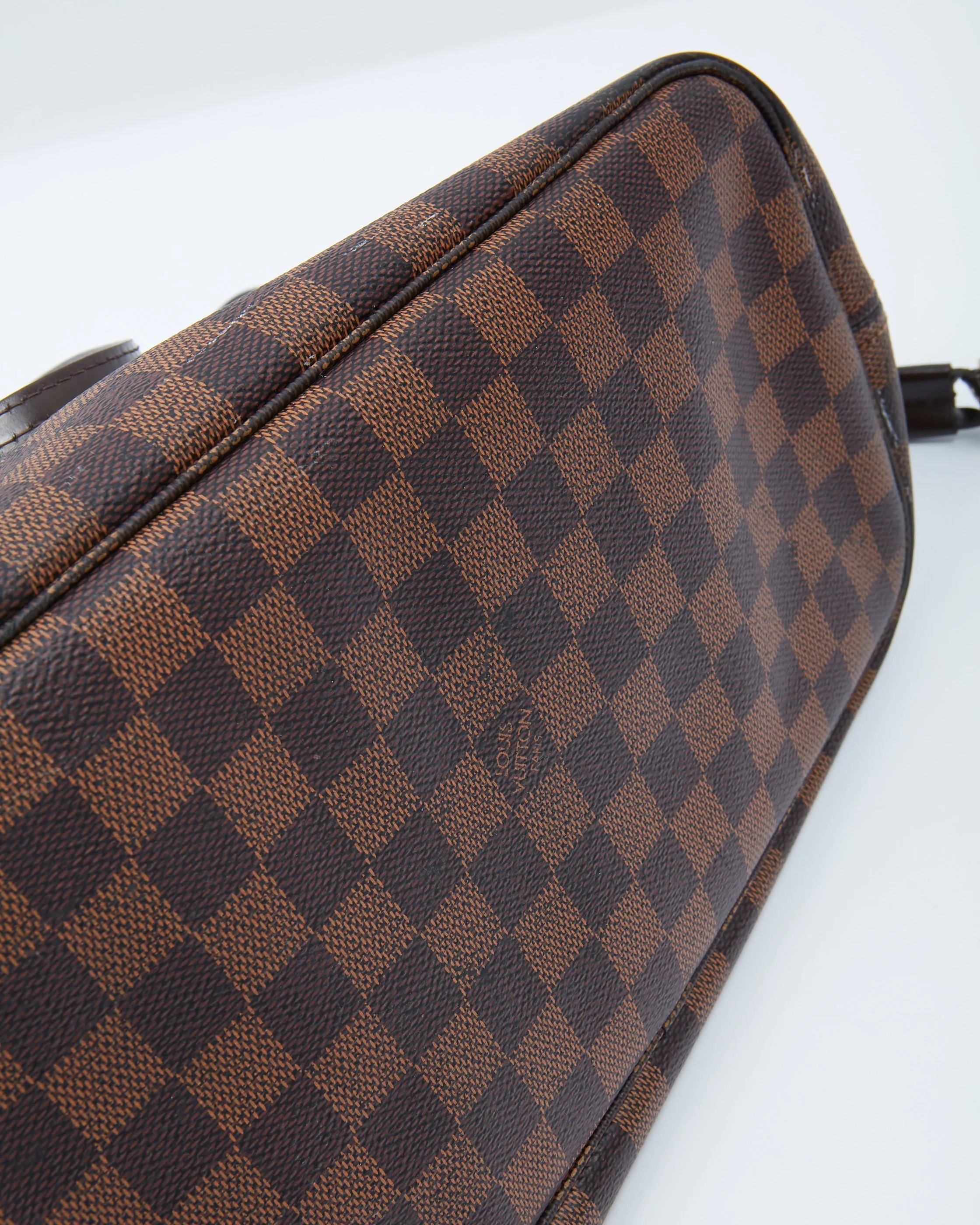 Louis Vuitton Damier Ebene Canvas Neverfull MM Tote Bag NO POUCH