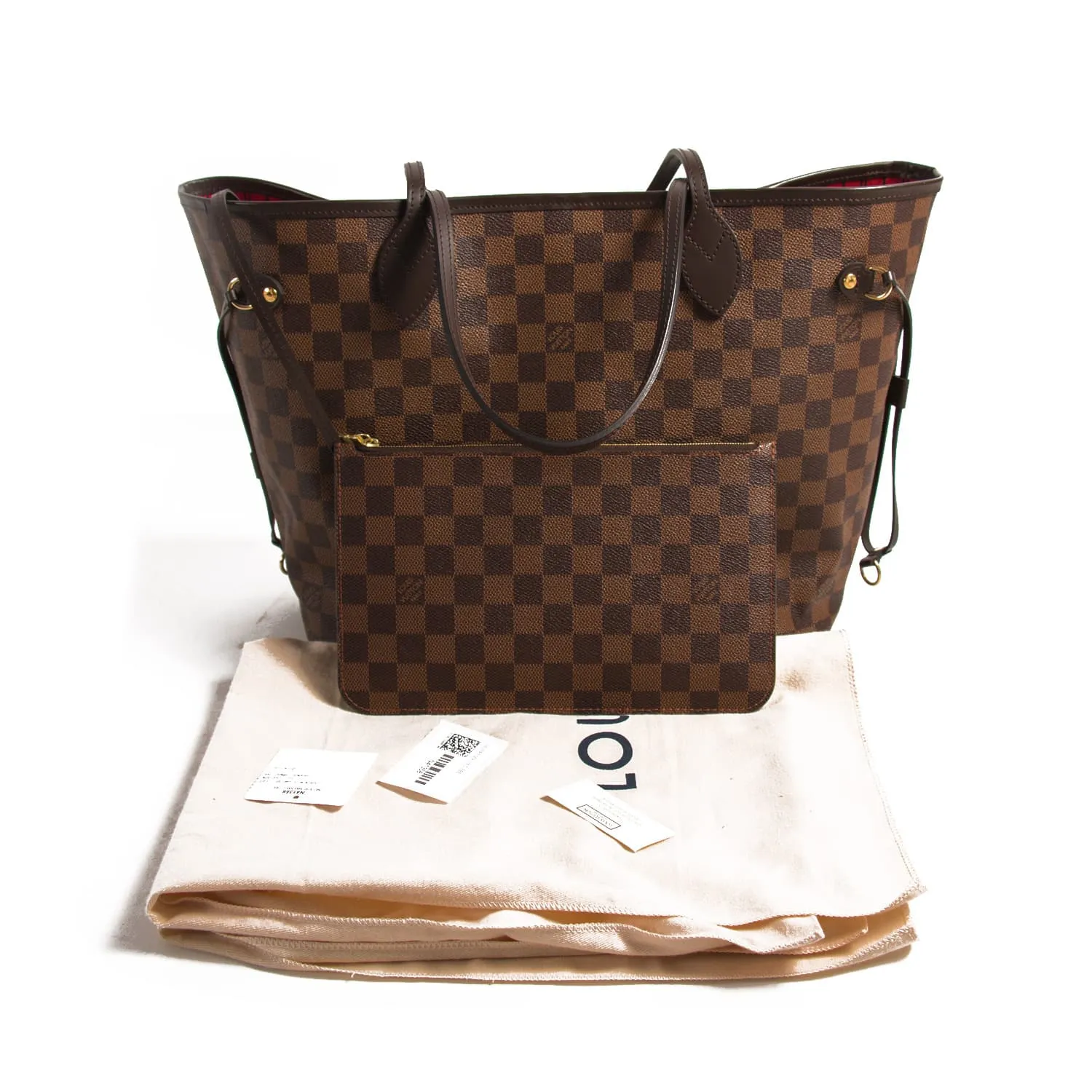 Louis Vuitton Damier Ebene Neverfull MM