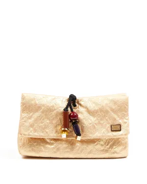 Louis Vuitton Gold Limited Edition Limelight African Queen Masai GM Pouch