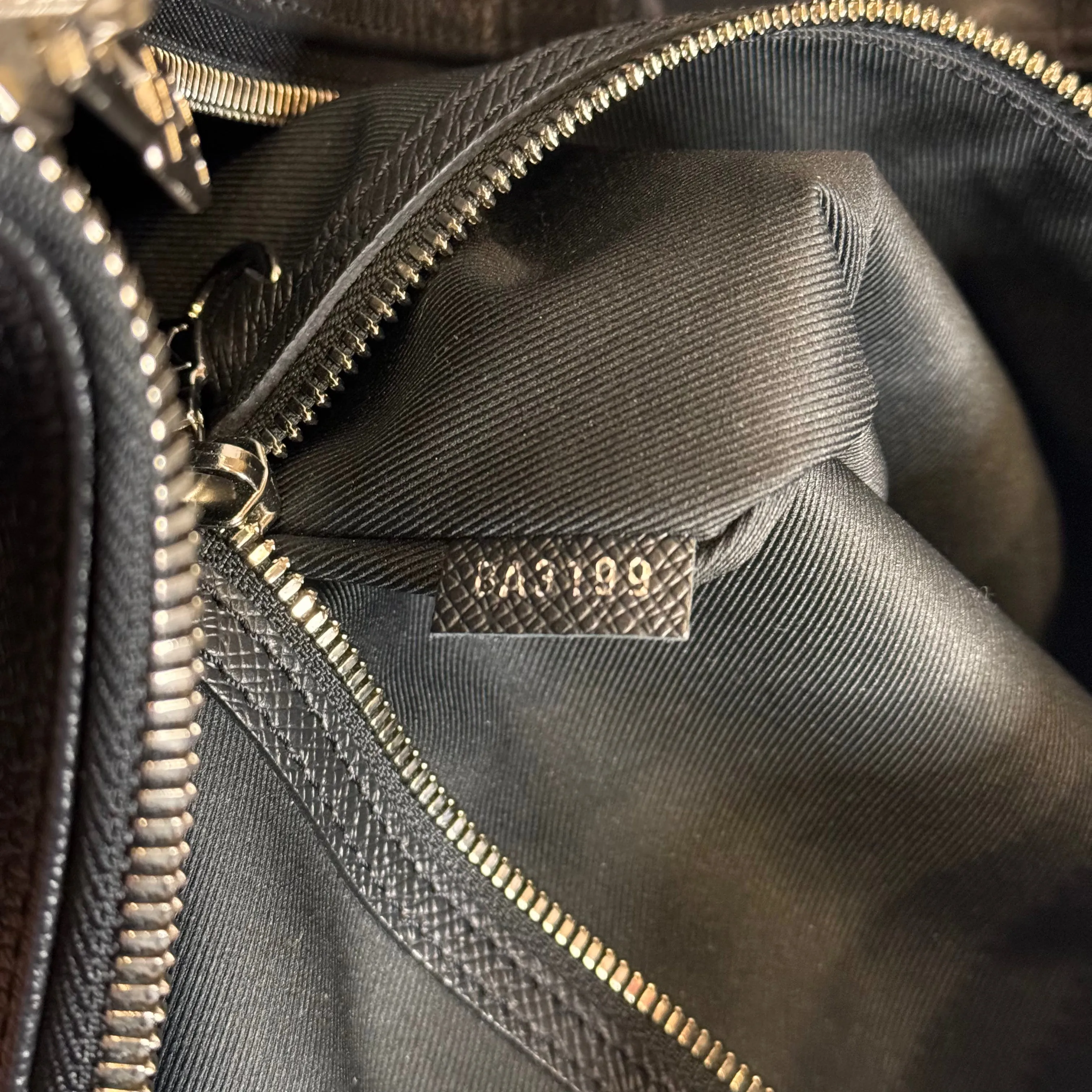 Louis Vuitton Keepall 45 Duffle Bag Black/Charcoal Monogram