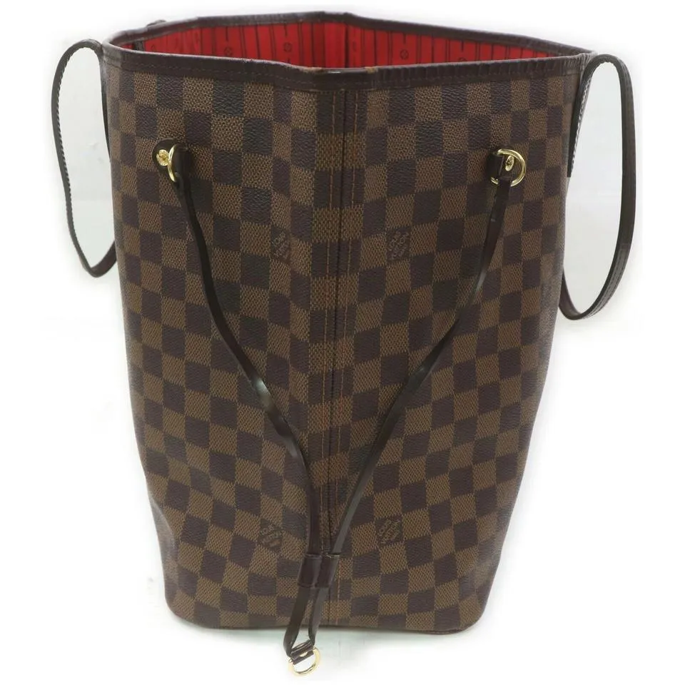 Louis Vuitton Large Damier Ebene Neverfull GM Tote Bag 862442