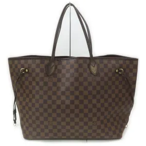 Louis Vuitton Large Damier Ebene Neverfull GM Tote Bag 862442