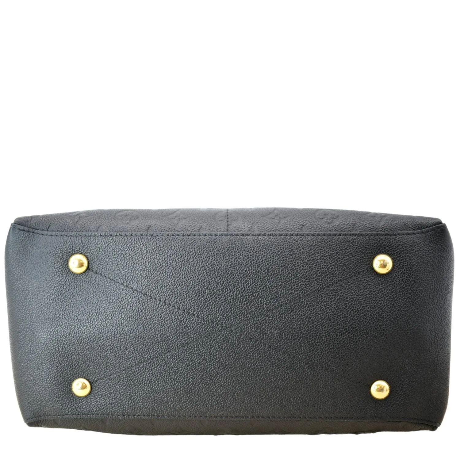 LOUIS VUITTON Maida Monogram Empreinte Leather Hobo Bag Black