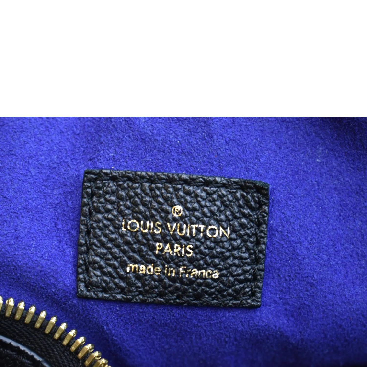 LOUIS VUITTON Maida Monogram Empreinte Leather Hobo Bag Black
