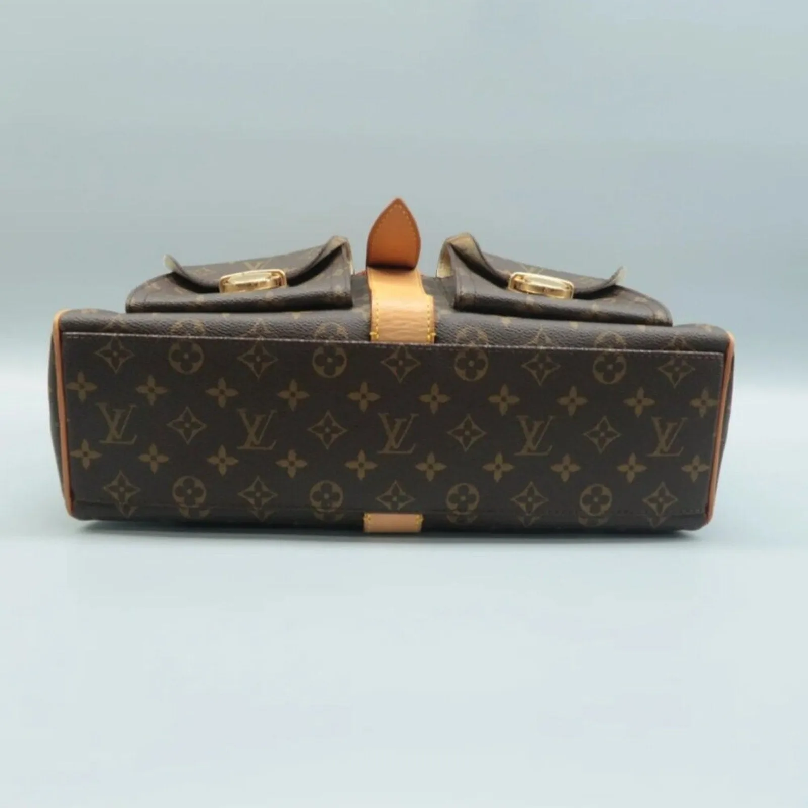 Louis Vuitton Manhattan Brown Monogram Canvas Tote Bag