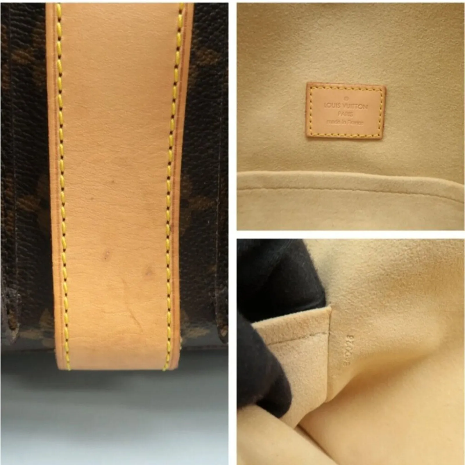 Louis Vuitton Manhattan Brown Monogram Canvas Tote Bag