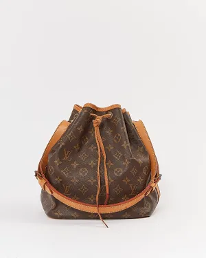 Louis Vuitton Monogram Canvas Noe PM Bucket Bag