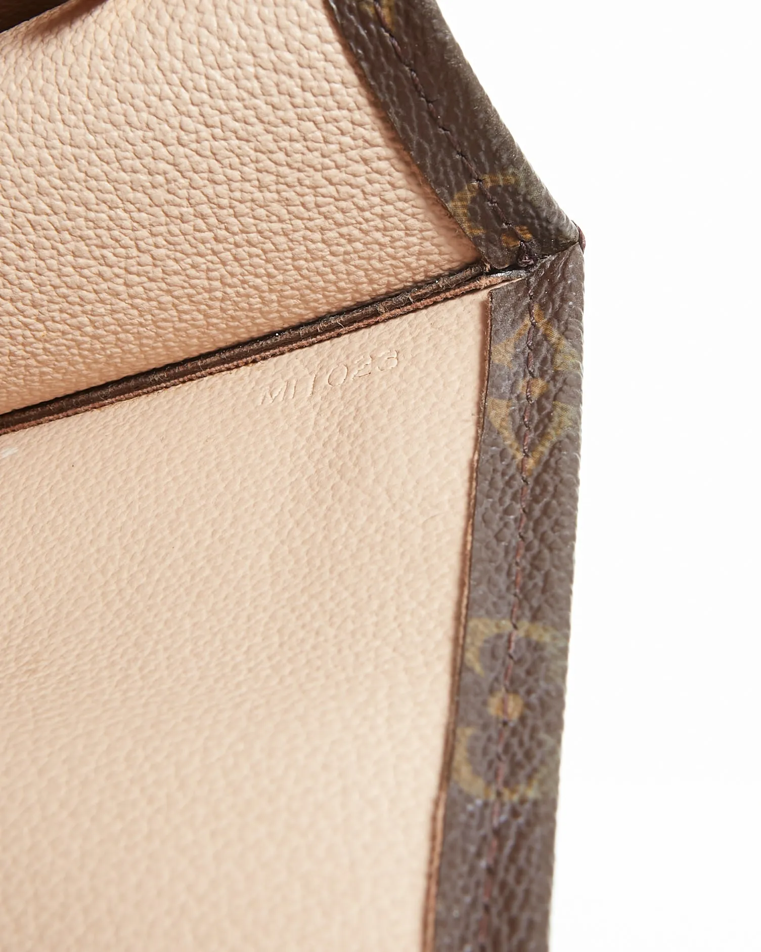 Louis Vuitton Monogram Canvas Sac Plat Top Handle Bag