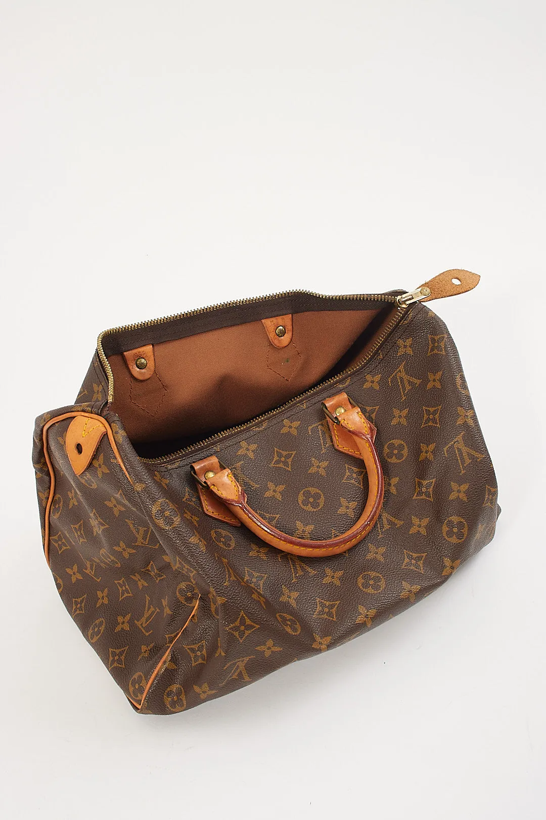Louis Vuitton Monogram Canvas Speedy 35 Bag