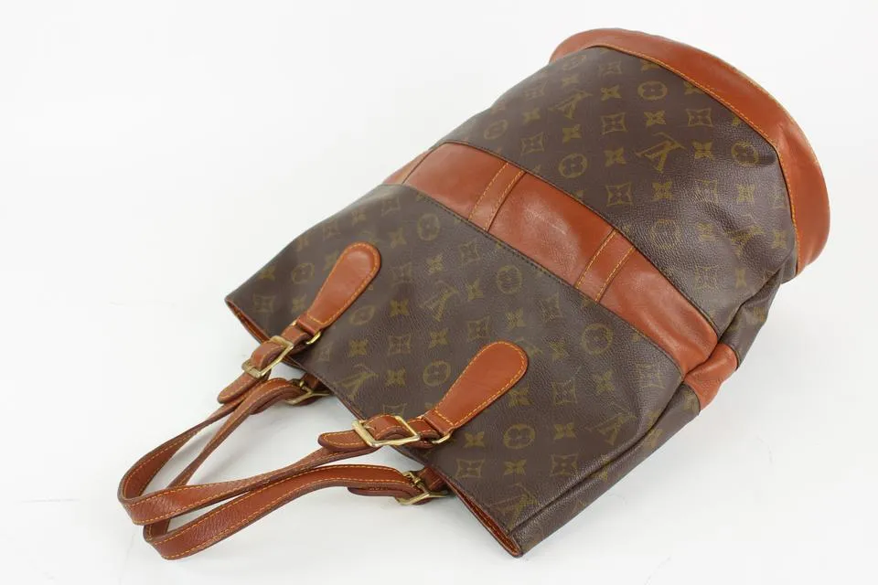 Louis Vuitton Monogram Marais Bucket GM Tote Bag 4lvs1224
