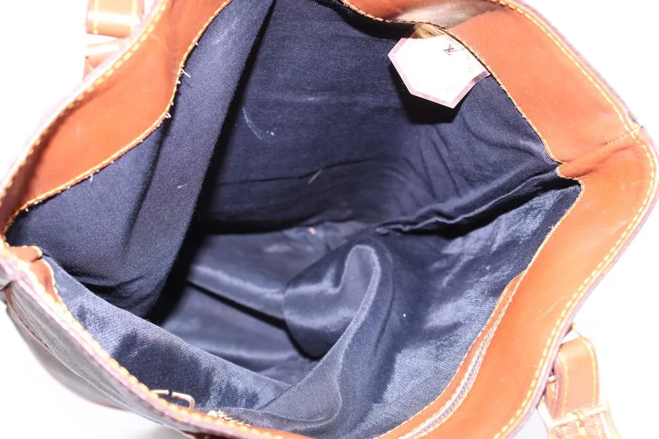 Louis Vuitton Monogram Marais Bucket GM Tote Bag 4lvs1224