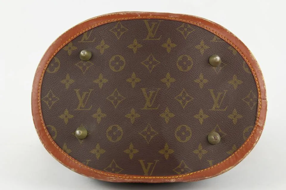 Louis Vuitton Monogram Marais Bucket GM Tote Bag 4lvs1224