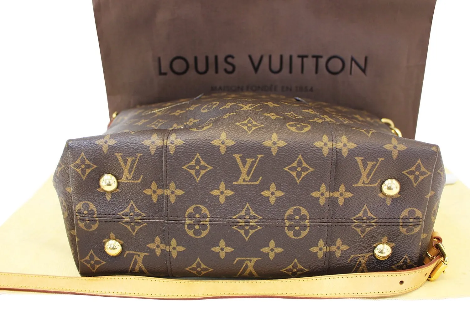 LOUIS VUITTON Monogram Melie Hobo Shoulder Bag