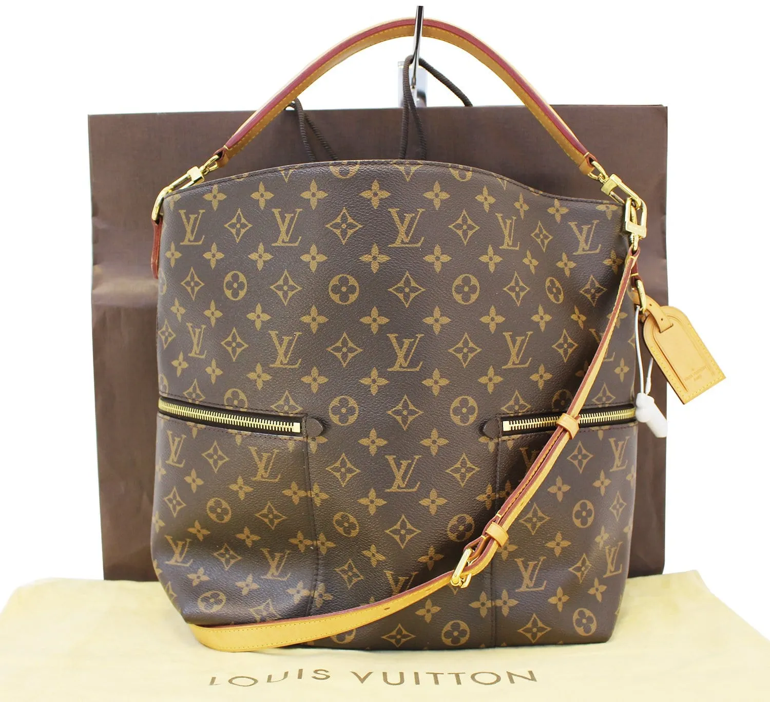 LOUIS VUITTON Monogram Melie Hobo Shoulder Bag