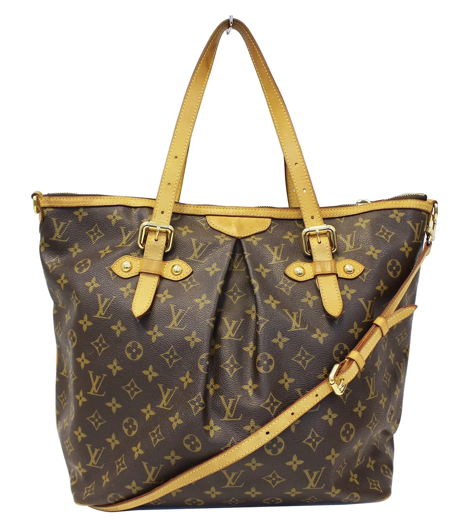 LOUIS VUITTON Monogram Palermo GM Tote Shoulder Bag